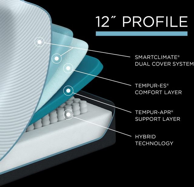 Tempur-Pedic Tempur ProAdapt Medium Hybrid Queen