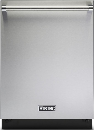 front view of the Viking® 24" Stainless Steel Built In Dishwasher
