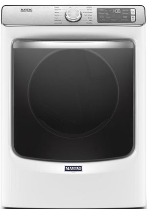 Maytag 7.3 Cu. Ft. White Front Load Gas Dryer