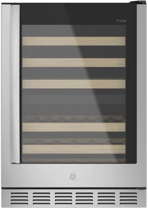 GE Profile™ 4.8 Cu. Ft. Stainless Steel Wine Center