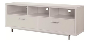Coaster® Casey White 2-Drawer Rectangular TV Console