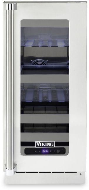 Viking® 15" Stainless Steel Undercounter Beverage Center