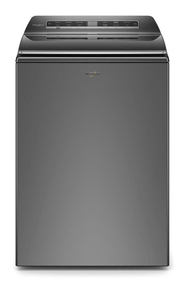 Whirlpool® 5.3 Cu. Ft. Chrome Shadow Top Load Washer