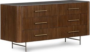 front view of the Four Hands Fletcher Brown Dresser