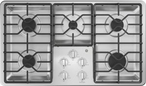 GE 36" Stainless Steel Built-In Gas Cooktop