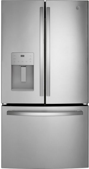 GE 25.6 Cu. Ft. Fingerprint Resistant Stainless Steel French Door Refrigerator