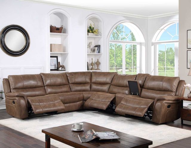 front view of the Lehi 6-Pc Sectional