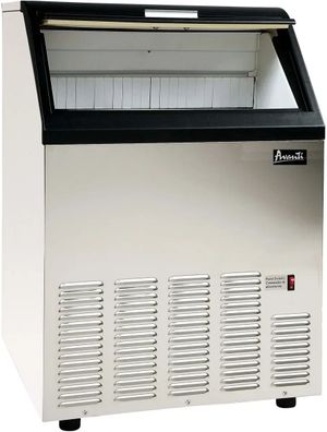 front view of the Avanti® 22" Stainless Steel Commercial Ice Maker