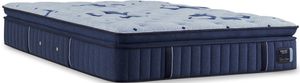 front left view of the Stearns & Foster® Estate Wrapped Coil Firm Euro Pillow Top Queen Mattress