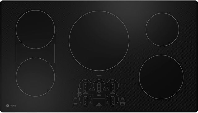 GE Profile™ 36” Black Induction Cooktop