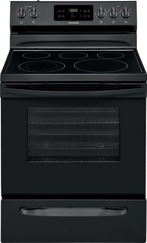 Frigidaire 30" Black Free Standing Electric Range
