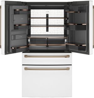 Café 22.3 Cu. Ft. Matte White Counter Depth French Door Refrigerator