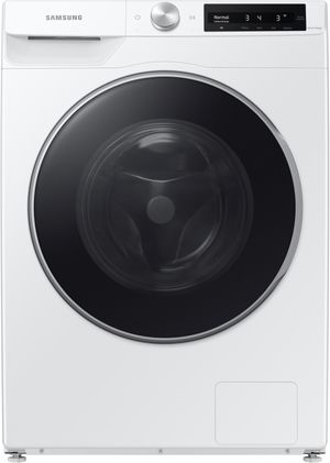 front view of the Samsung 2.5 Cu. Ft. White Front Load Washer
