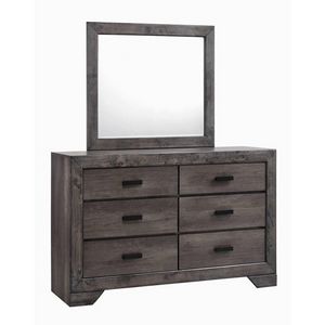 front view of the Nate Dresser and Mirror