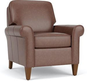 front view of the Flexsteel® Westside High-Leg Recliner