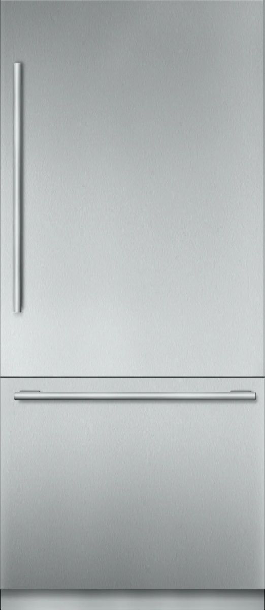 Stainless steel Thermador built in refrigerator