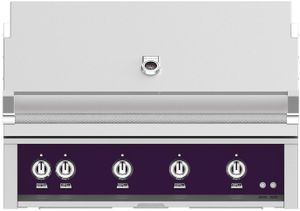 front view of the Hestan 42” Lush Built in Grill