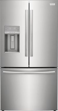front view of the Frigidaire Gallery® 27.8 Cu. Ft. Smudge-Proof® Stainless Steel French Door Refrigerator
