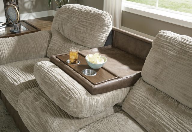 iAmerica Robey Sofa with Drop Down Table