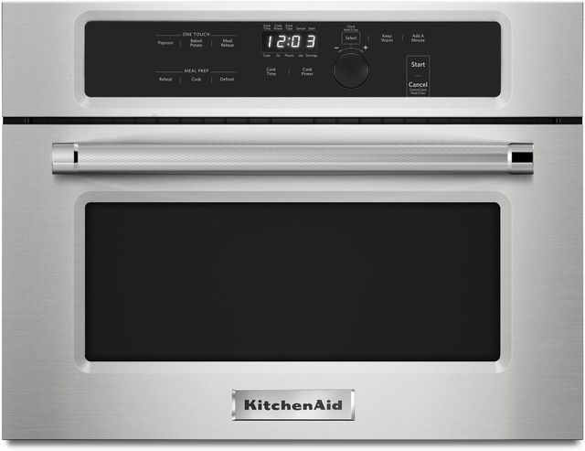 KitchenAid® 1.4 Cu. Ft. Stainless Steel Built In Microwave