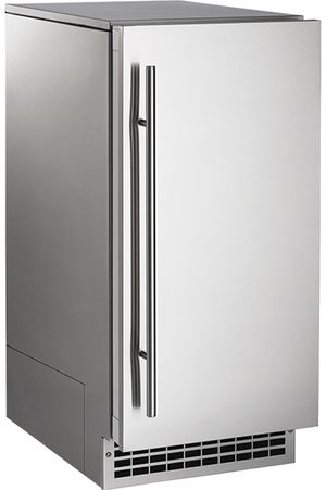front view of the Scotsman® Brilliance® 60 lbs Stainless Steel Nugget Ice Machine