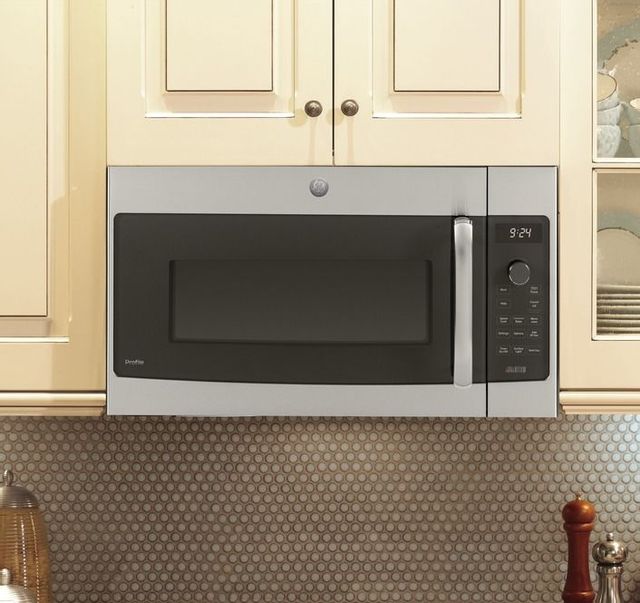 GE® 1.7 Cu. Ft. Stainless Steel Over The Range Microwave
