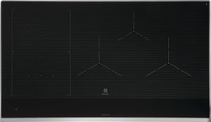 top view of the Electrolux 36" Induction Cooktop Model #: ECCI3668AS