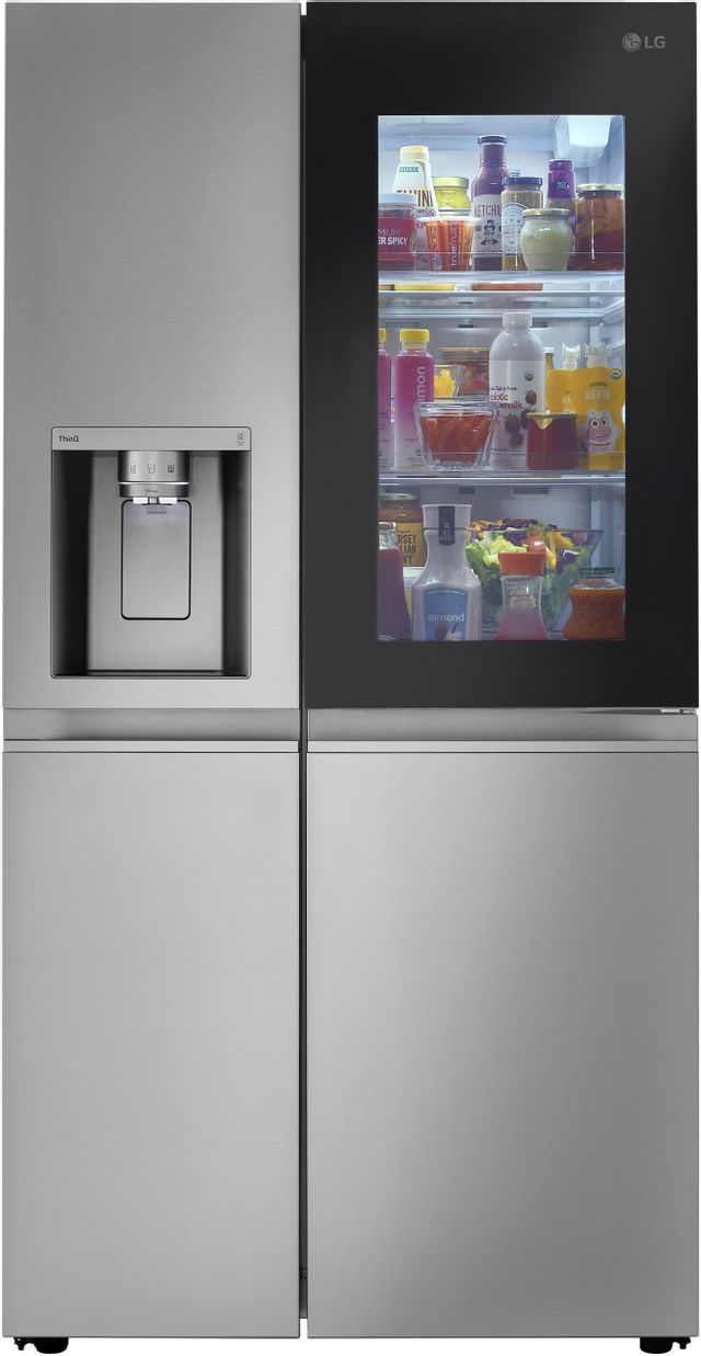 LG 23 Cu. Ft. Stainless Steel Side-by-Side Refrigerator
