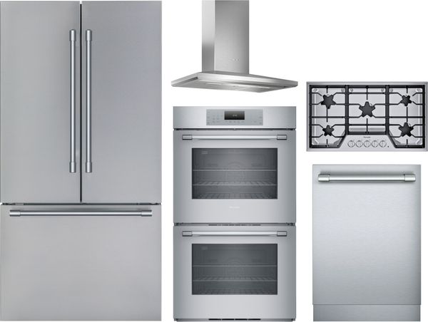 Thermador 5 Piece Stainless Steel Kitchen Package