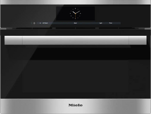 Miele DGC 6700-1 24" Clean Touch Steel Combination Steam Oven