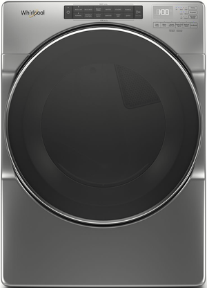 Whirlpool® 7.4 Cu. Ft. Chrome Shadow Front Load Electric Dryer