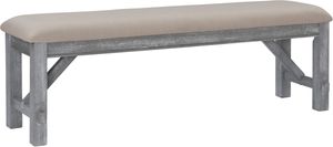 Pepper Dining classic style bench with t-shaped supports