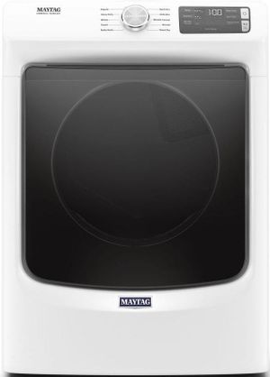 Maytag 7.3 Cu. Ft. White Front Load Gas Dryer