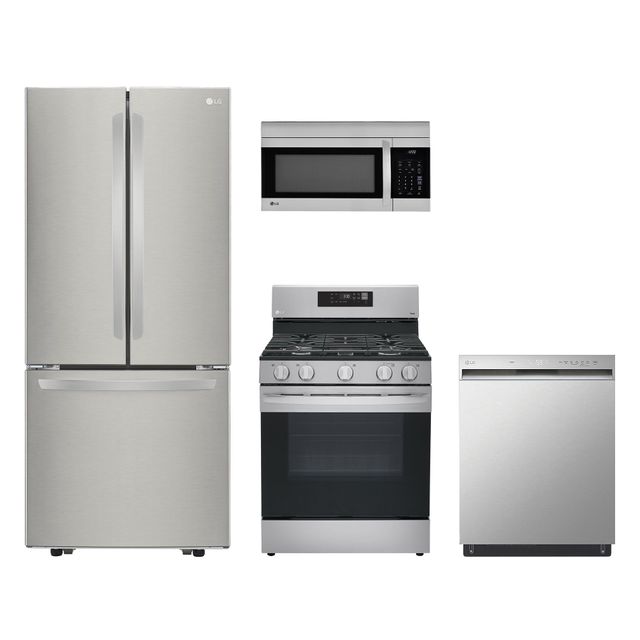 LG 4 Piece Stainless Steel Kitchen Package