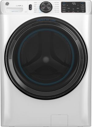 GE 5.0 Cu. Ft. White Front Load Washer