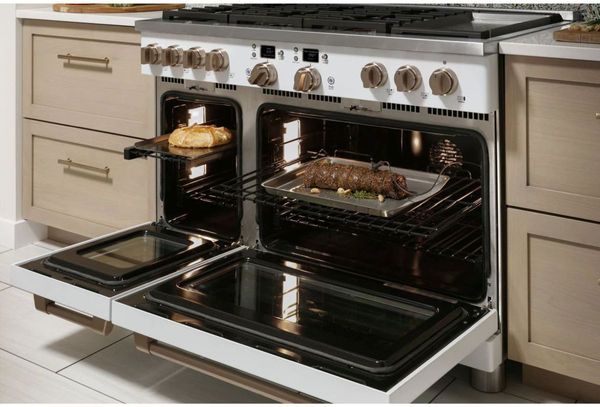 Café 48" Stainless Steel Professional Style Dual Fuel Range