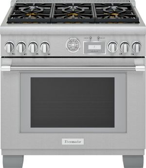 Thermador Pro Grand 36" Stainless Steel Pro Style Natural Gas Range