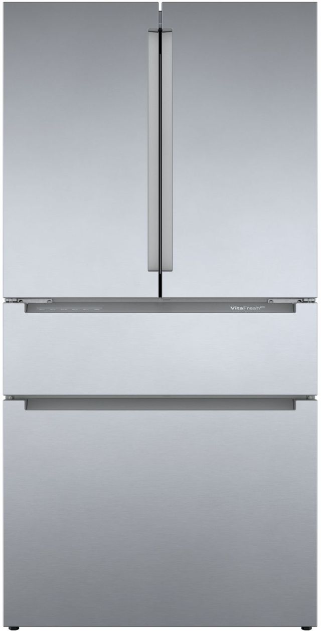 Bosch 800 Series 20.5 Cu. Ft. Stainless Steel Counter Depth French Door Refrigerator