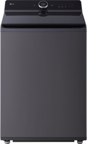 LG 5.5 Cu. Ft. Matte Black Top Load Washer