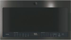 LG Black Dishwasher GE Profile black stainless steel microwave