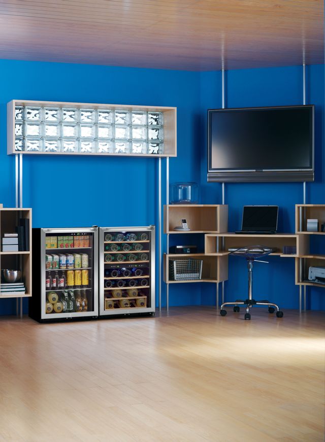 Frigidaire® 22" Stainless Steel Wine Cooler lifestyle image