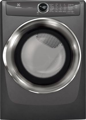 front view of the Electrolux 8.0 Cu. Ft. Titanium Front Load Electric Dryer