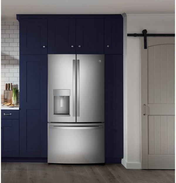 GE 27.7 Cu. Ft. Fingerprint Resistant Stainless Steel French Door Refrigerator