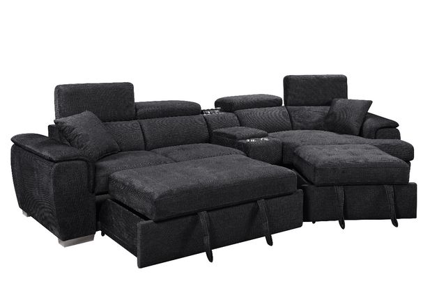 Despacito 3 Piece Sleeper Sectional