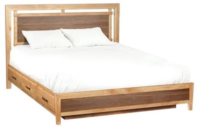 front right view of the Twin King Bed