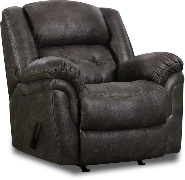 HomeStretch Denali Charcoal Rocker Recliner