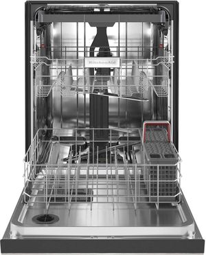 KitchenAid 24" Stainless Steel with Printshield Built In Dishwasher