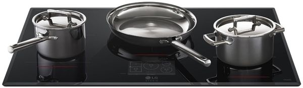 LG Studio 36" Black Induction Cooktop