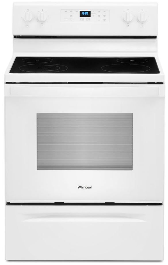 whirlpool white ranges