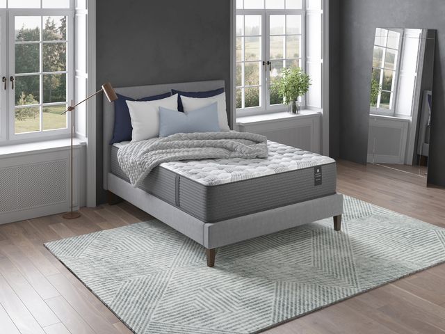 Restonic Scott Living™ Addison Wrapped Coil Tight Top Extra Firm Queen Mattress lifestyle image